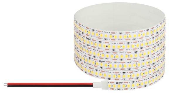 Светодиодная лента Эра 12В 2835 19,2Вт/м 4000K 5м IP20 LS2835-19,2-240-12-4000K-IP20-1 year-5m Б0059907