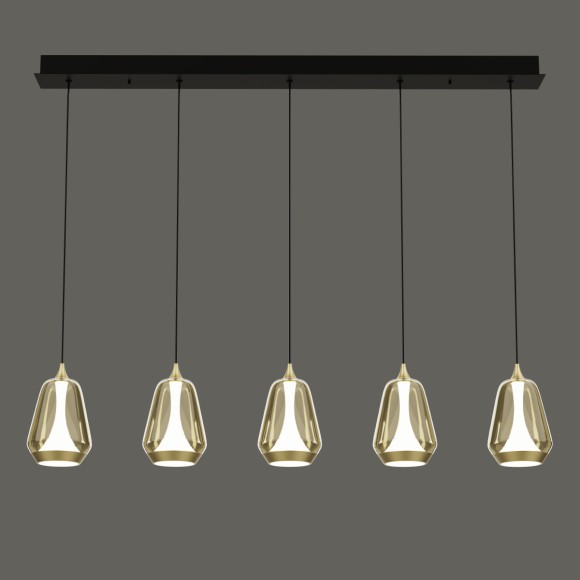 Подвесной светильник Delight Collection MD24001011-5B brass/champagne