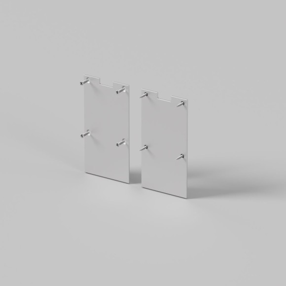 Комплект заглушек для профиля 35×66 2шт Maytoni Led Strip ALM-3566-EC 642079