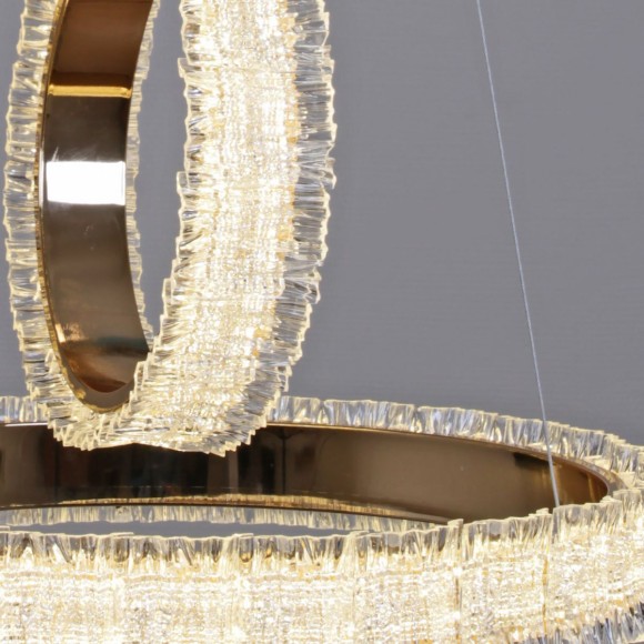 Подвесная светодиодная люстра Reluce 13257-0.4-500+300