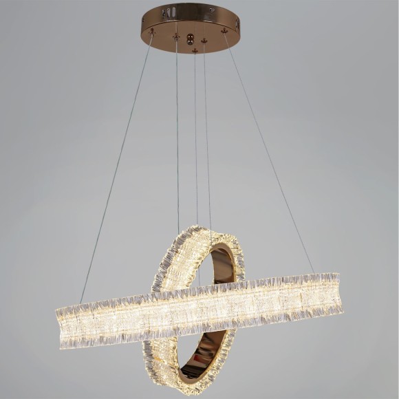 Подвесная светодиодная люстра Reluce 13257-0.4-500+300