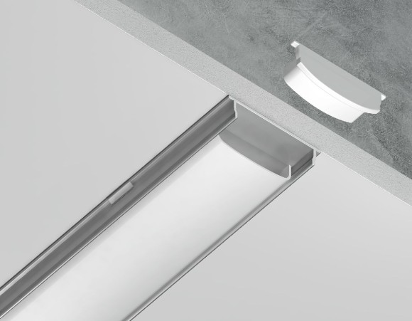 Алюминиевый накладной профиль Ambrella Light Alum Profile GP1600AL