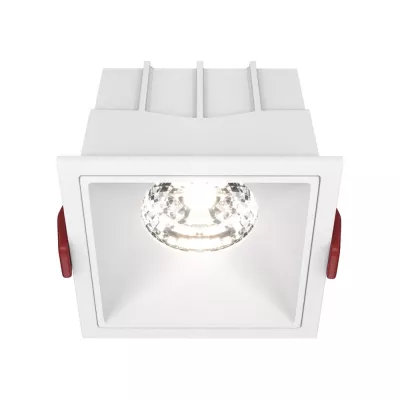 Встраиваемый светильник Maytoni Technical Alfa LED DL043-01-15W4K-D-SQ-W