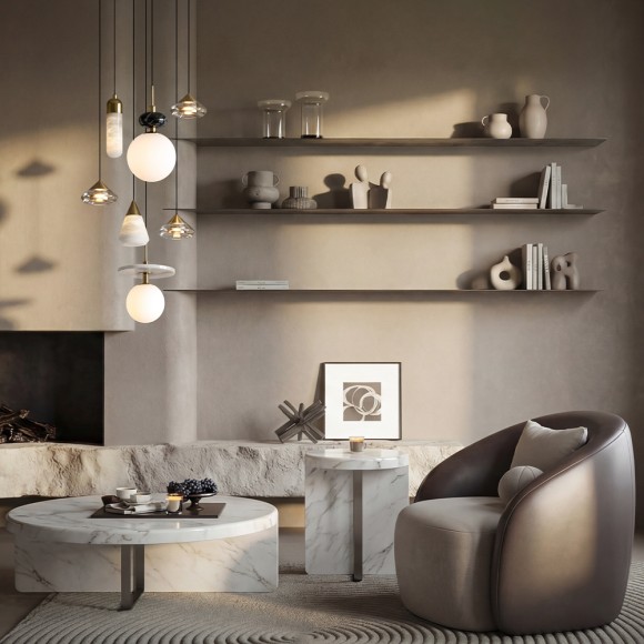 Подвесной светильник Freya Cave FR5631PL-01BS1