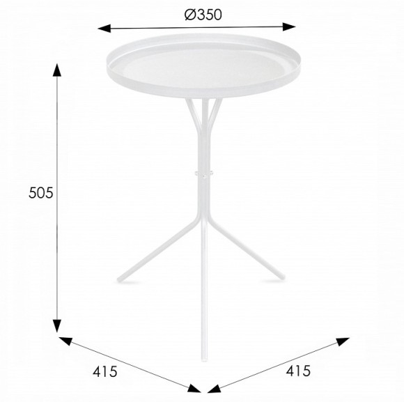 Стол журнальный SHT-CT11 ML_4690654016463