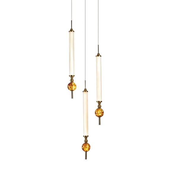 Подвесной светильник Delight Collection OD2503-3 gold