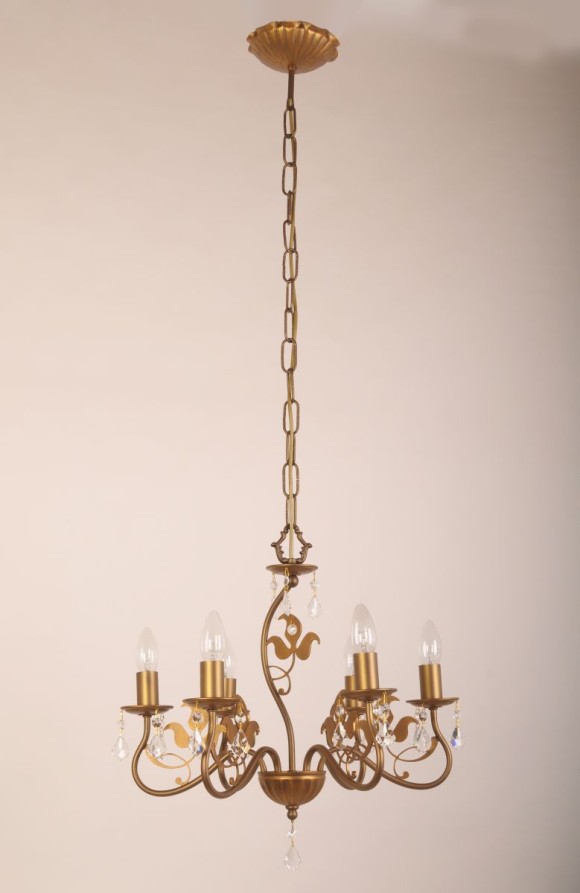 Подвесная люстра Abrasax 520L06GD