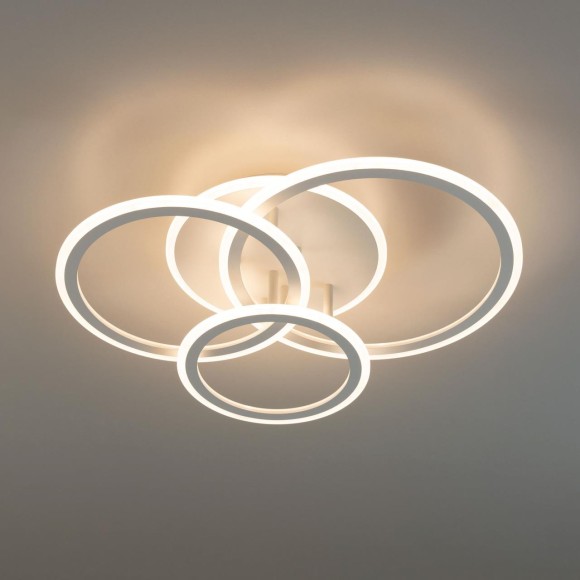 Потолочная светодиодная люстра с пультом управления Citilux Тринити CL238130