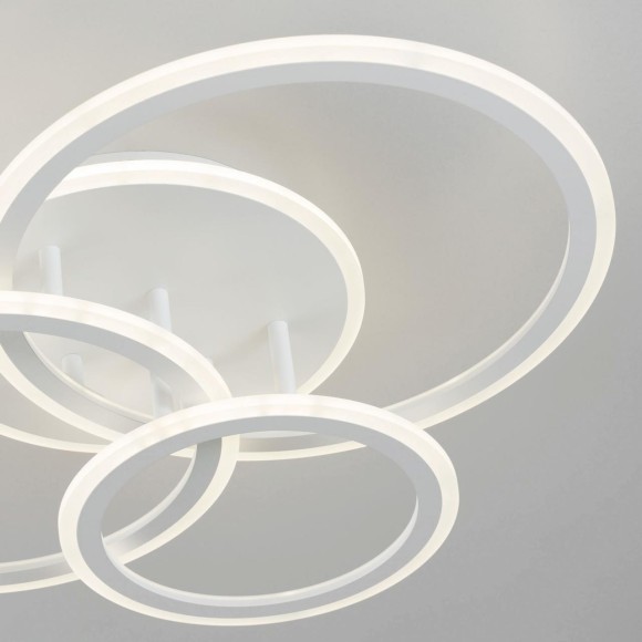 Потолочная светодиодная люстра с пультом управления Citilux Тринити CL238130