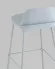 Набор из 4 стульев барных Mist SGR_8063T_75_blue_107_BOX, серо-голубой, металл, полимер, вид сбоку