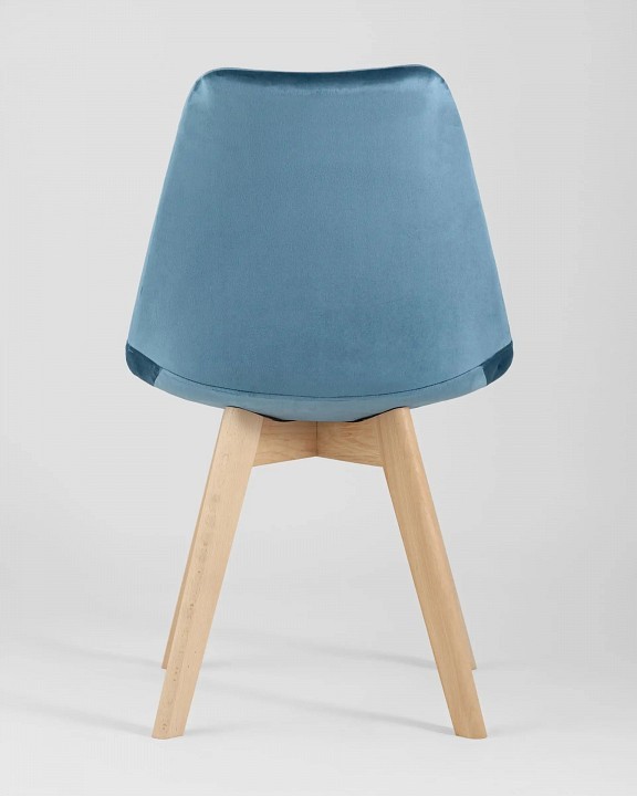 Набор из 4 стульев Frankfurt SGR_Y863_velvet_dark_blue_BOX_EAMES