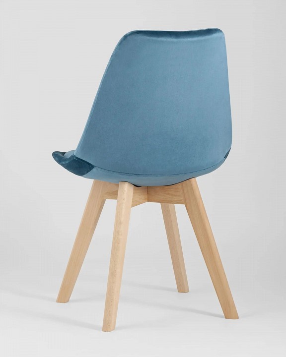 Набор из 4 стульев Frankfurt SGR_Y863_velvet_dark_blue_BOX_EAMES