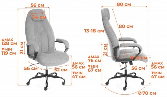 Кресло компьютерное Boss TET_25264