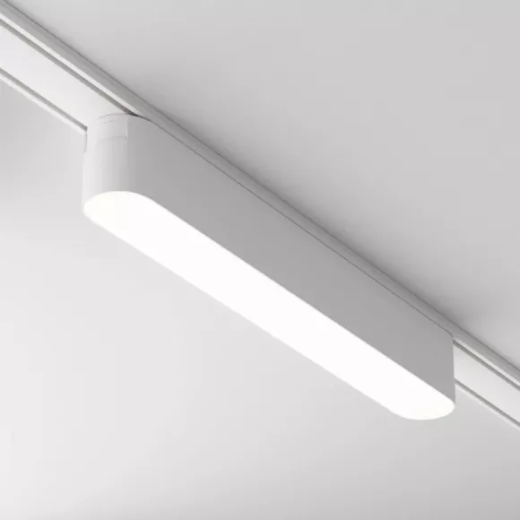 Трековый магнитный светильник Maytoni Basis TR080-1-12W4K-W, 4000, Нейтральный белый, Современный Трековый магнитный светильник Maytoni Basis TR080-1-12W4K-W, 4000, Нейтральный белый, Современный