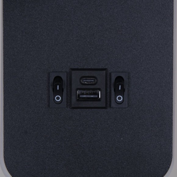 Спот Reluce 86204-9.2-001KT LED12W+USB BK