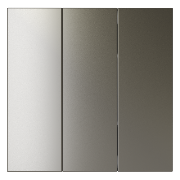 Клавиши для выключателя/переключателя трехклавишного Voltum S70 (шелк) VLS000504