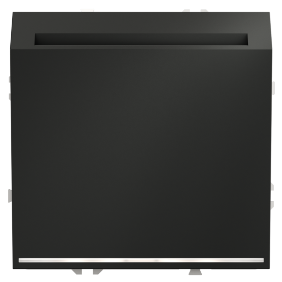 Выключатель встраиваемый Voltum S70 карточный 16А, (графит) VLS010707