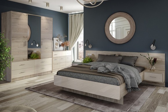 Кровать двуспальная Лациа СТЛ.418.03 STL_2020041803000