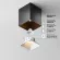 Накладной светильник Maytoni Alfa led C065CL-8W2.7K-SQ-B, 2700, Теплый белый, 90