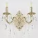 Бра Bohemia Ivele Crystal AL7901B10/2/175 B GW, Золото, Металл, Классика стиль