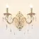 Бра Bohemia Ivele Crystal AL7901B10/2/175 B GW, декоративные элементы крупным планом