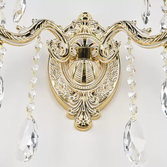 Бра Bohemia Ivele Crystal AL7901B10/2/175 B GW, Классика, Золото Бра Bohemia Ivele Crystal AL7901B10/2/175 B GW, Классика, Золото