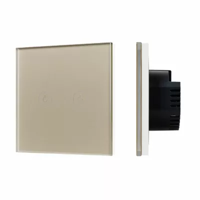 Выключатель сенсорный Arlight SWT-OMALI-S02-ZB-GD (250V, 10A, Zigbee) 050038