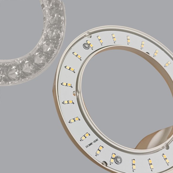 Потолочная люстра с пультом управления Reluce 09847-0.3-05A WH