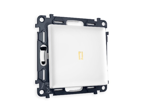 Комплект механизма 1-кл выключателя с подсветкой Ambrella Volt Alfa MA122010