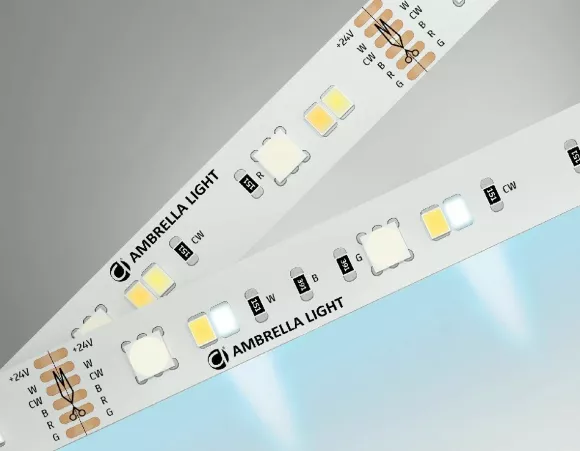 Светодиодная лента Ambrella Light LED Strip 24В 5050+2835 13Вт/м RGB+3000-6500K 5м IP20 GS4501