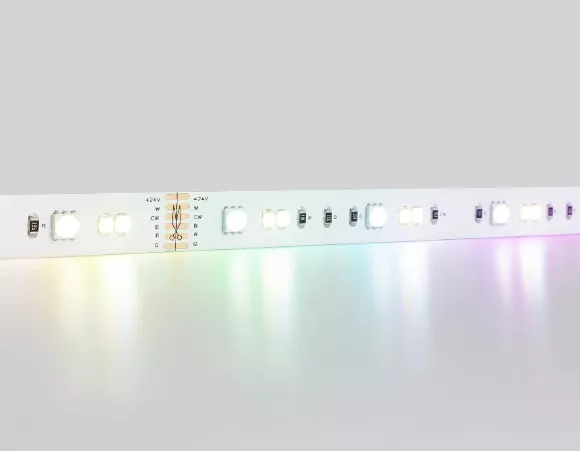 Светодиодная лента Ambrella Light LED Strip 24В 5050+2835 13Вт/м RGB+3000-6500K 5м IP20 GS4501