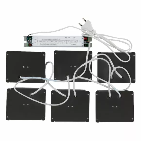 Встраиваемый светильник (комплект из 6 шт) Uniel ULP-1010 42W/4000К IP40 GRILYATO BLACK KIT06 UL-00008958 Встраиваемый светильник (комплект из 6 шт) Uniel ULP-1010 42W/4000К IP40 GRILYATO BLACK KIT06 UL-00008958