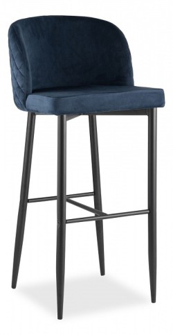 Стул барный Оскар SGR_MC11B_VELVET_HLR-63