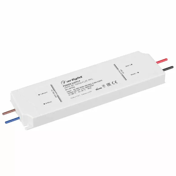 Блок питания Arlight ARPV-SP-24060-FLAT-PFC (24V, 2.5A, 60W) 047532 Блок питания Arlight ARPV-SP-24060-FLAT-PFC (24V, 2.5A, 60W) 047532