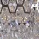 Подвесная люстра Reluce 00995-0.4-500 MX CH, декоративные элементы крупным планом