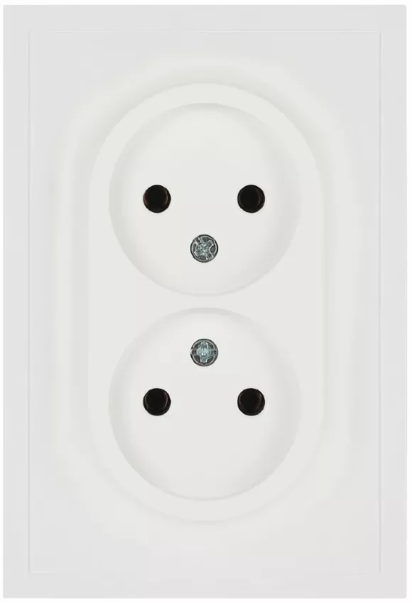 Розетка Эра Galaxy 15-2107-08 без заземления двойная 2X2P 16А-250В IP20 белый матовый Б0071704 Розетка Эра Galaxy 15-2107-08 без заземления двойная 2X2P 16А-250В IP20 белый матовый Б0071704