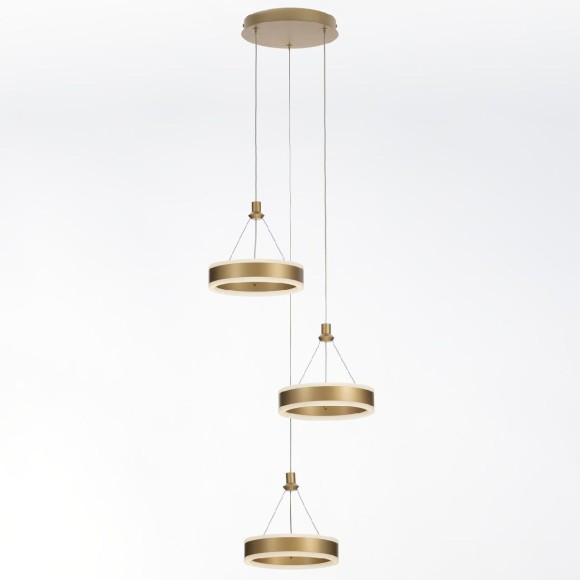 Подвесная светодиодная люстра Citilux Дуэт CL719032