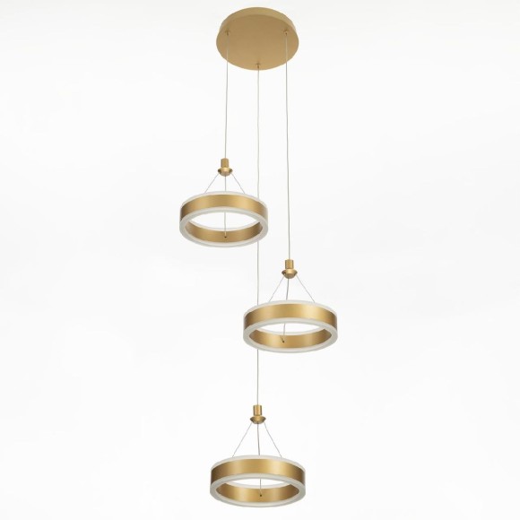 Подвесная светодиодная люстра Citilux Дуэт CL719032