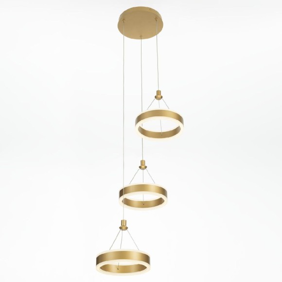 Подвесная светодиодная люстра Citilux Дуэт CL719032