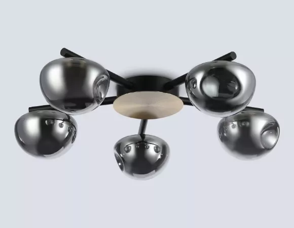 Потолочная люстра Ambrella Light High Light Modern LH12009, вид снизу Потолочная люстра Ambrella Light High Light Modern LH12009, вид снизу