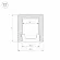 Алюминиевый профиль Arlight ARH-Micro-0607-2000 Anod 036398