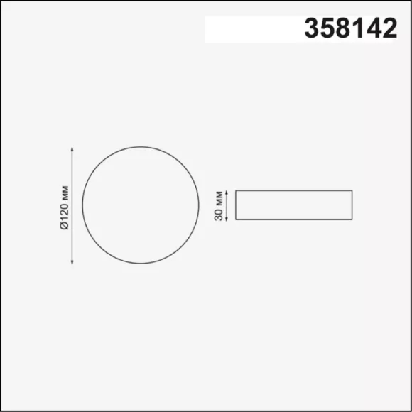 Встраиваемый светильник Novotech 358142, крепление