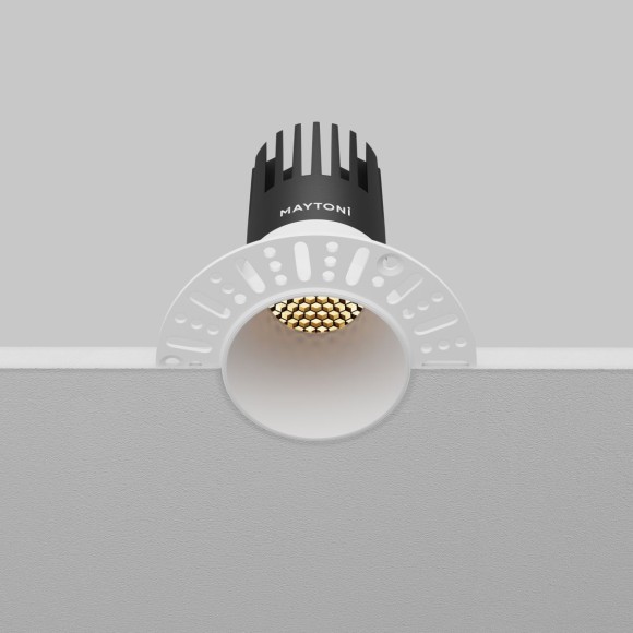 Встраиваемый светильник Maytoni Dip DL120-10W-2.7K-TRS-W