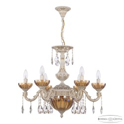 Подвесная люстра Bohemia Ivele Crystal AL79101P/6/175 A WMG P Shampan/M-1H
