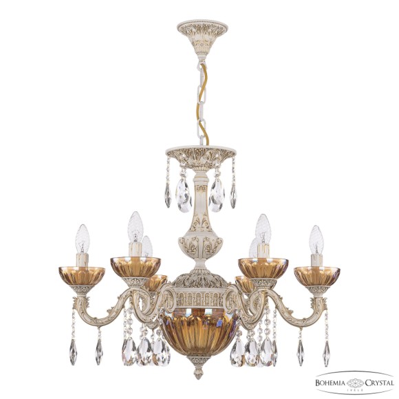 Подвесная люстра Bohemia Ivele Crystal AL79101P/6/175 A WMG P Shampan/M-1H