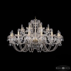 Подвесная люстра Bohemia Ivele Crystal 1402/16+8/400 G
