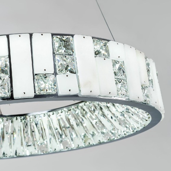 Подвесная светодиодная люстра Modelux ML.6988.600P CR