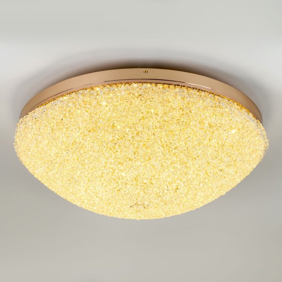 Потолочная светодиодная люстра с пультом управления Modelux ML.2320.700 GD