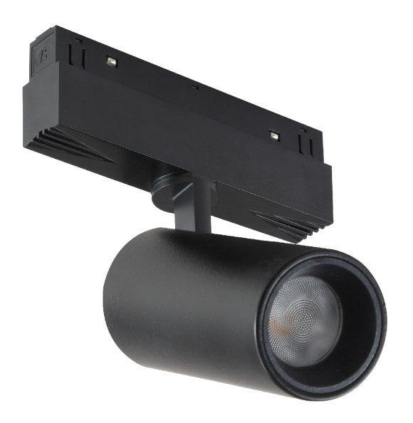 Трековый магнитный светильник iLedex Vision 4822-011-D65-18W-38DG-4000K-BK