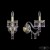 Бра Bohemia Ivele Crystal 1410B/1/195/XL G V7010